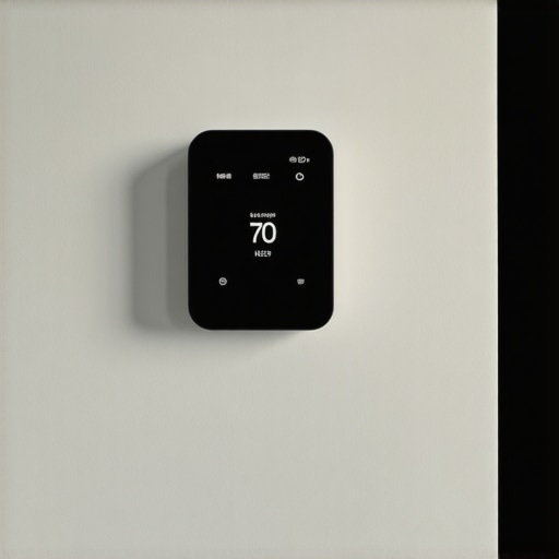 Interior view of a smart thermostat managing multiple home zones