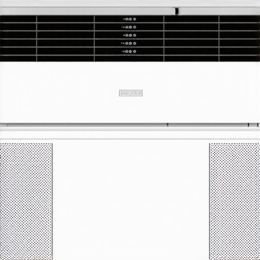 Advanced HVAC Technology for Modern Homes Smart HVAC control system with IoT sensors in a contemporary home setting