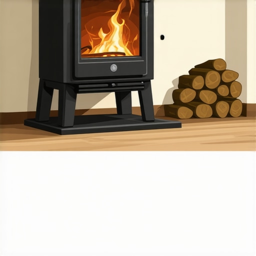 Read more about the article Safe clearances for wood burning stove installation in small rooms