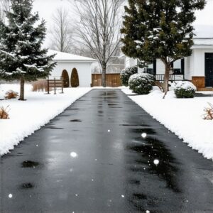 Read more about the article Clear driveways without a shovel: How snow melt systems work