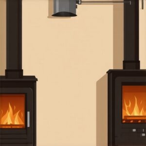 Read more about the article How to vent a wood burning stove through a wall without risking a fire