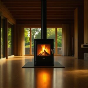 Read more about the article Where to place your wood burning stove for maximum heat distribution